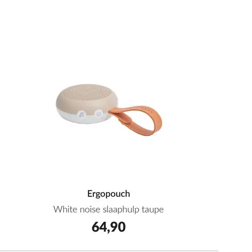 Aanbieding: White noise slaaphulp taupe