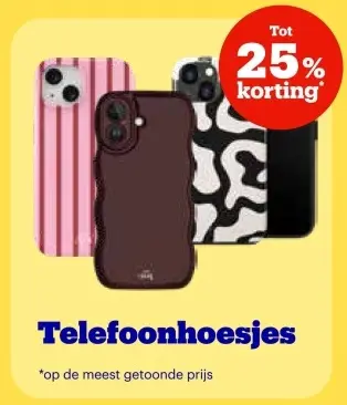 Promotie: Telefoonhoesjes