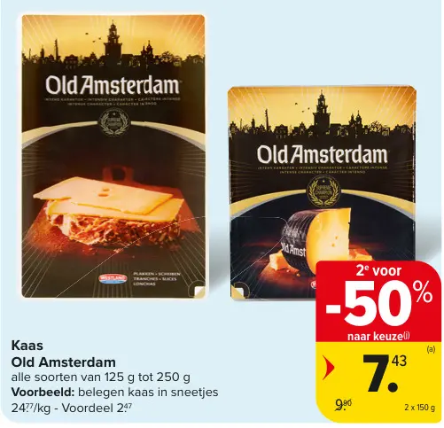 Promotie: Kaas Old Amsterdam