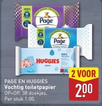 Aanbieding: Vochtig toiletpapier