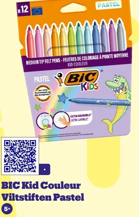 Promotie: Kid Couleur Viltstiften Pastel