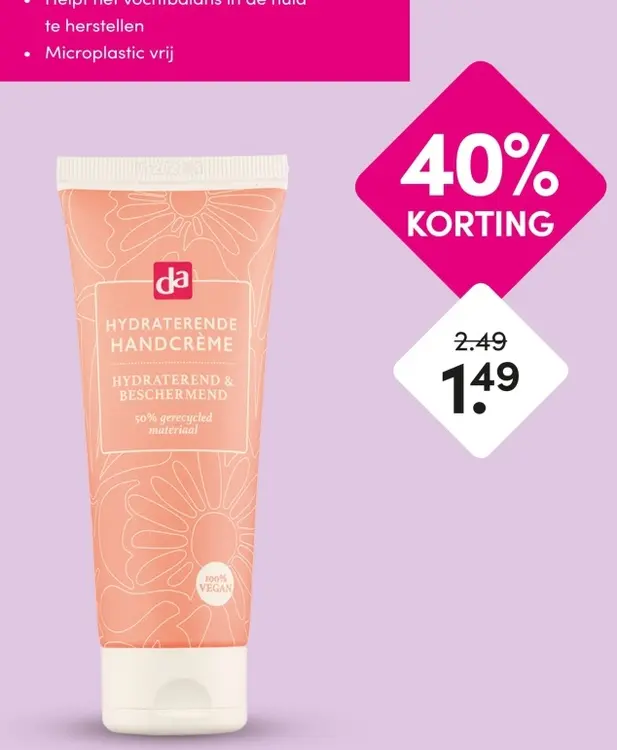 Aanbieding: Hydraterende handcrème