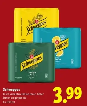 Aanbieding: Schweppes