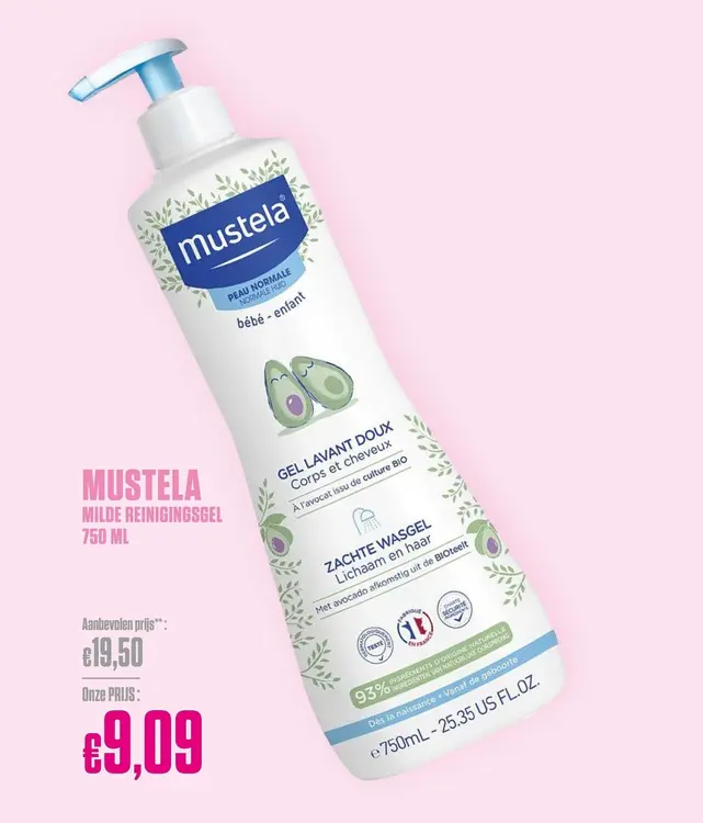 Promotie: Milde reinigingsgel