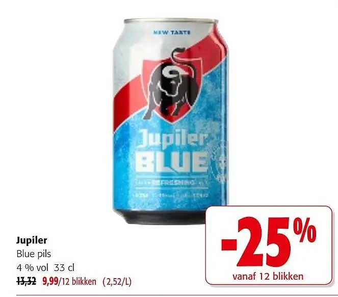 Promotie: Jupiler Blue pils