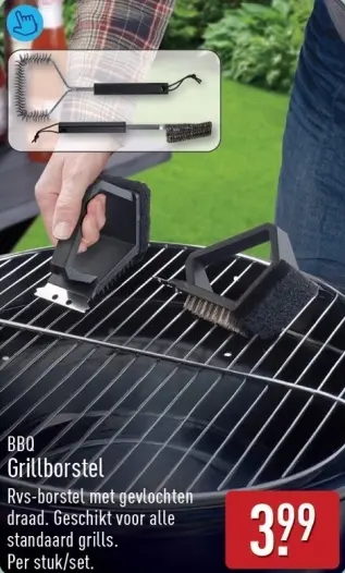 Aanbieding: BBQ Grillborstel