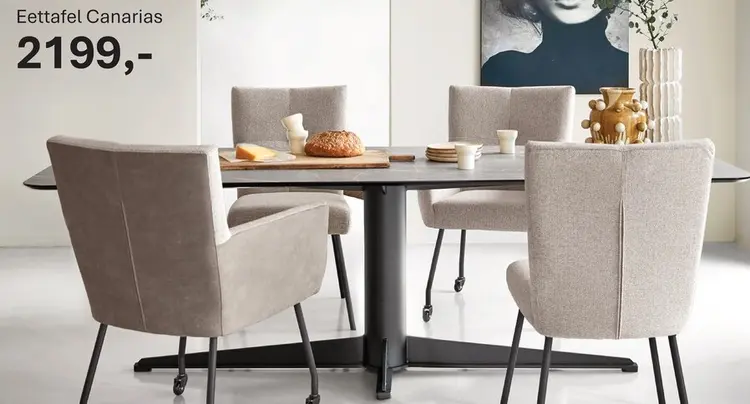 Aanbieding: Eettafel Canarias