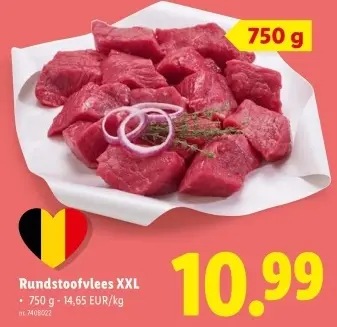 Promotie: Rundstoofvlees XXL