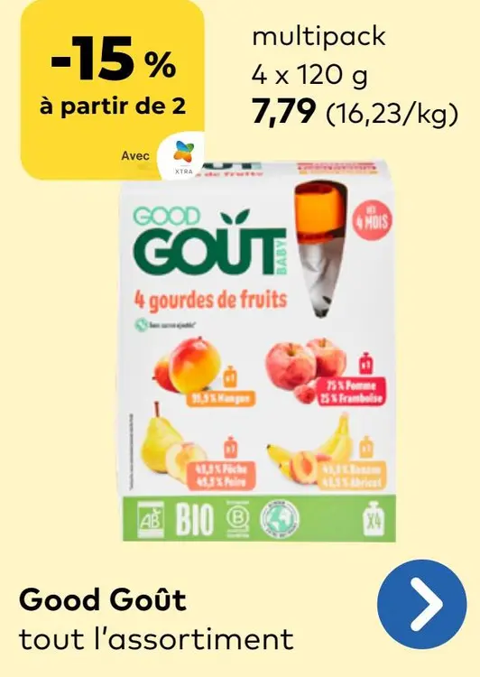 Offre: Good Goût multipack