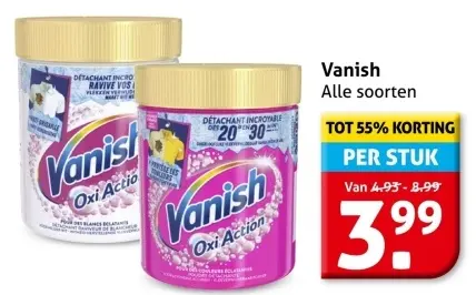 Aanbieding: Vanish