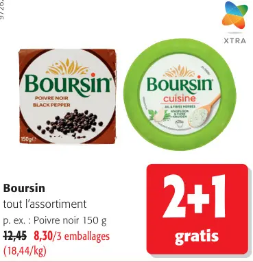 Offre: tout l'assortiment p. ex.: Poivre noir