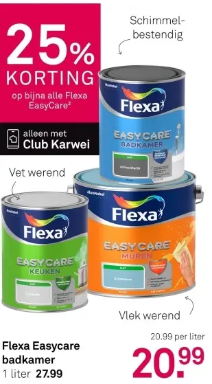 Aanbieding: Easycare badkamer