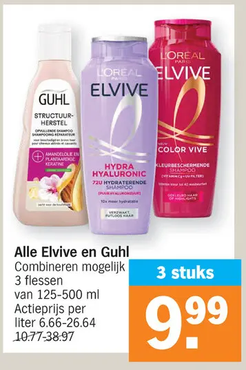 Promotie: Elvive en Guhl