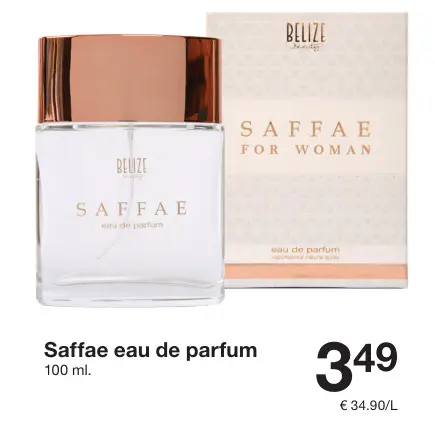 Aanbieding: Saffae eau de parfum