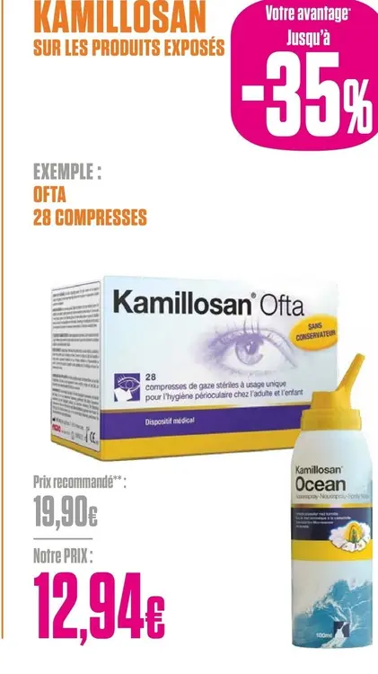 Offre: Kamillosan