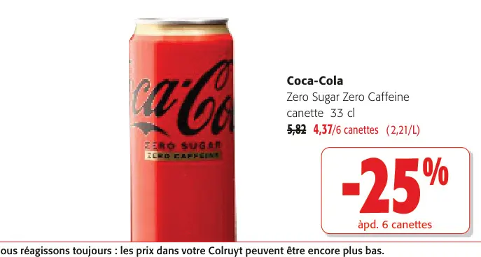 Offre: Coca-Cola