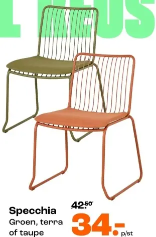 Aanbieding: Tuinstoel Specchia