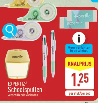 Aanbieding: EXPERTIZ Schoolspullen