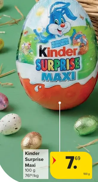 Promotie: Kinder Surprise Maxi