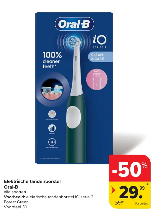 Promotie: Elektrische tandenborstel