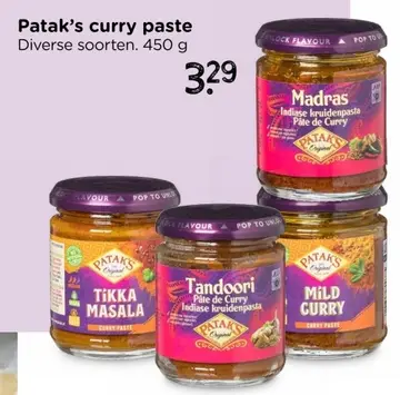 Aanbieding: Curry paste