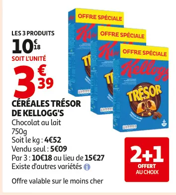Promotie: Céréales trésor