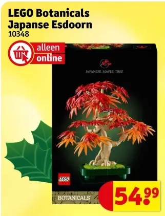Promotie: LEGO Botanicals Japanse Esdoorn