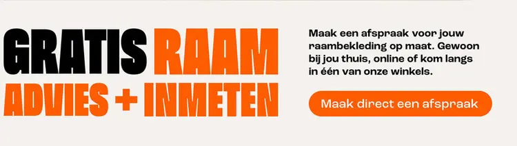 Aanbieding: Gratis raam advies + inmeten