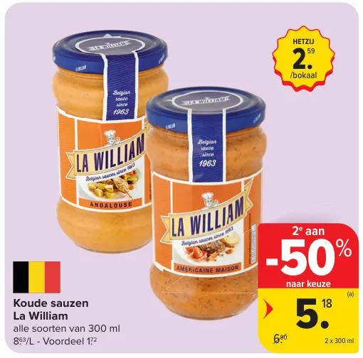 Promotie: Koude sauzen