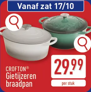 Promotie: Gietijzeren braadpan