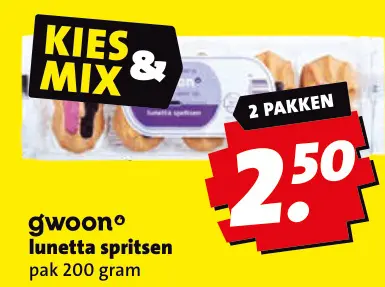 Aanbieding: Lunetta spritsen
