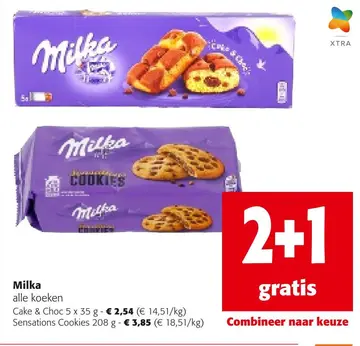 Aanbieding: Milka alle koeken