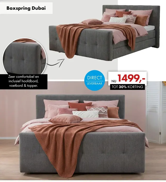 Aanbieding: Boxspring Dubai