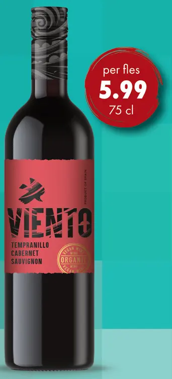 Aanbieding: Viento Tempranillo-Cabernet Sauvignon