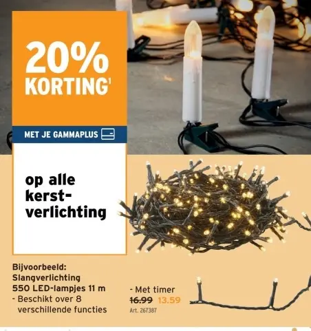 Aanbieding: Slangverlichting