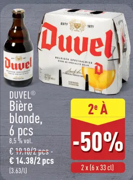 Offre: Bière blonde