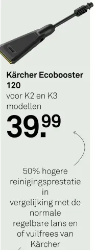 Aanbieding: Ecobooster 120