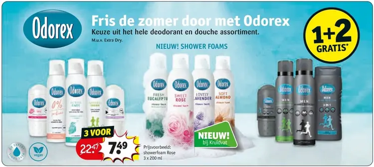 Aanbieding: Deodorant en douche assortiment