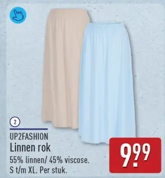 Aanbieding: Linnen rok