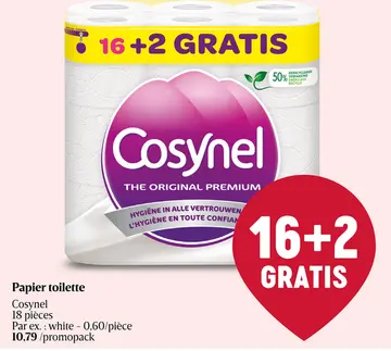 Offre: Cosynel Papier toilette