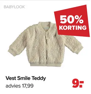 Aanbieding: Vest Smile Teddy