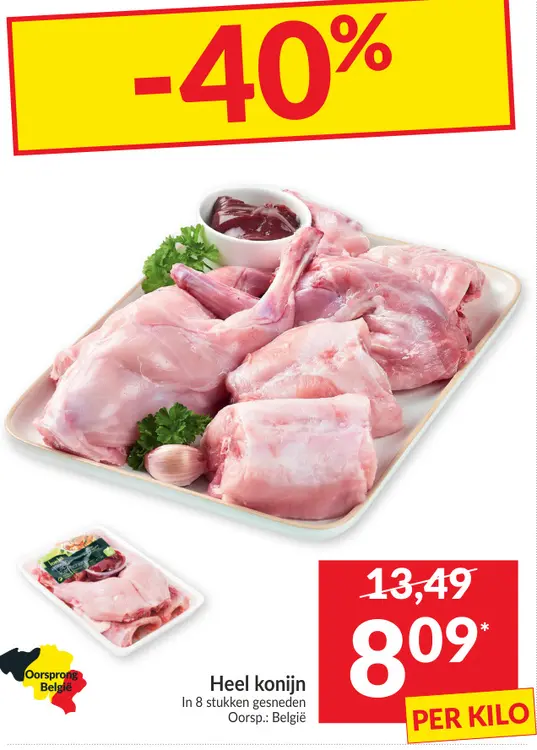 Promotie: Heel konijn