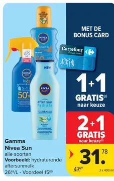 Aanbieding: Nivea Sun