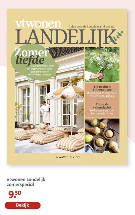 Aanbieding: vtwonen Landelijk zomerspecial tijdschrift