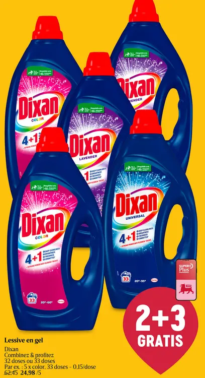 Offre: Lessive en gel