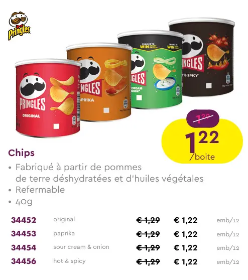 Offre: Chips