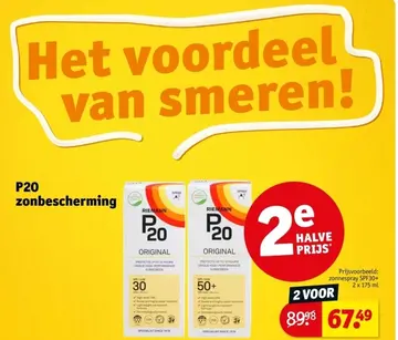 Aanbieding: P20 zonbescherming