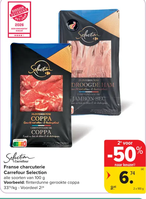 Promotie: Franse charcuterie