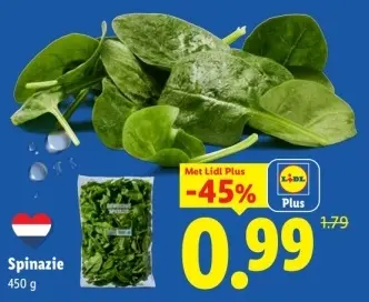 Aanbieding: Spinazie