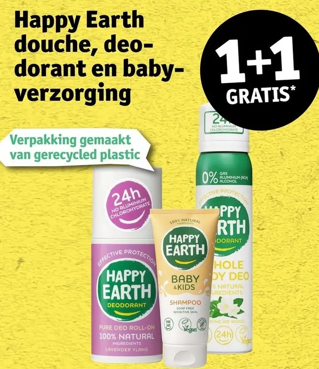 Promotie: Douche, deodorant en babyverzorging